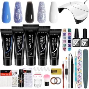 Poly gel nail kit